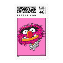 Animal With Collar Stamp