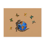 Animal World Postcard