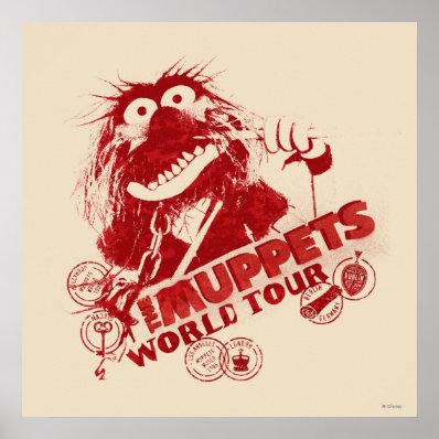 Animal World Tour Print