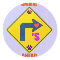 ANIMAL WRITES stickers