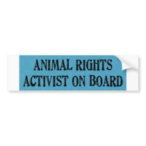 animalactivist bumper stickers by TheYankeeDingo animalactivist bumper stickers