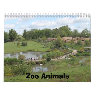 Animales Calander del parque zoológico Calendario Animales Calander del parque zoológico Calendario