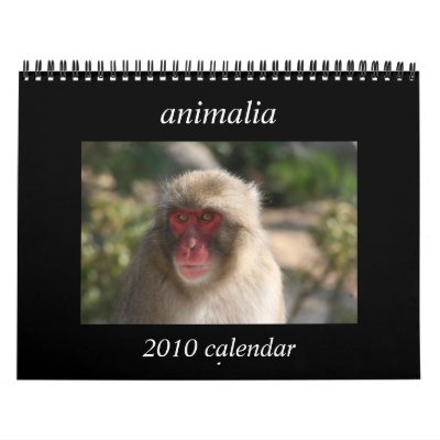 animals 2010 calendar by cardart