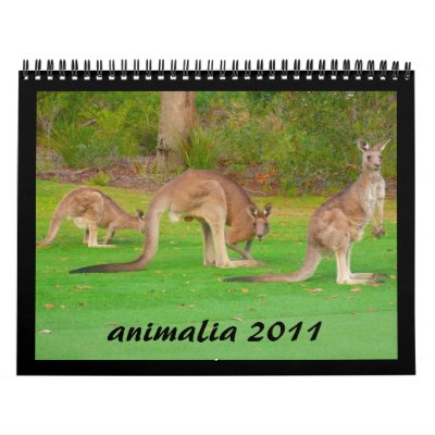 animals 2011 calendar by cardart