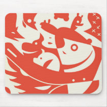 Animals Abstract Mousepad