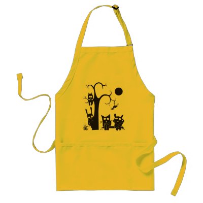 Animals and tree aprons by lukaluka