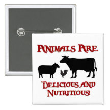 Animals are Delicious and Nutritious Pins