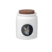 Animals Are Little Angels Cookie Jar Candy Dishes
