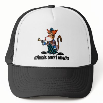 Animals Aren't Clowns Hat by AAC_Designs
