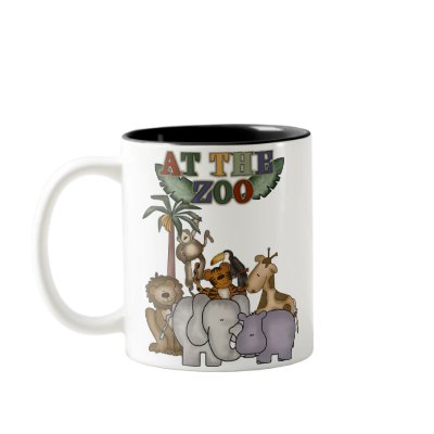 Animals At the Zoo Coffee Mug by toddlersplace