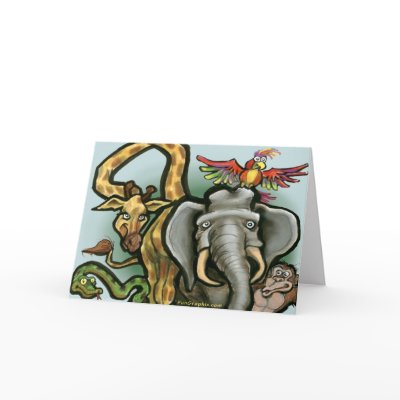 Animals Cards by FunGraphix