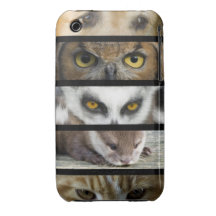Animals Eyes iPhone 3 Case-Mate Case