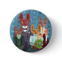 Animals family pinback buttons