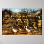 Animals - I love Geeses to Pieces Poster
