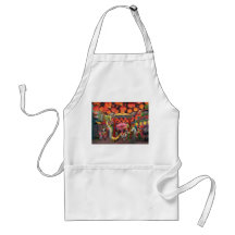 Animals in China Town Apron