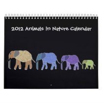 Animals in Nature Calendar