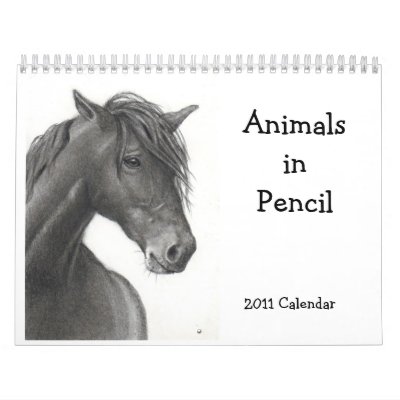 animals in pencil