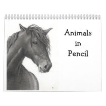 ANIMALS IN PENCIL: REALISM DRAWINGS CALENDAR