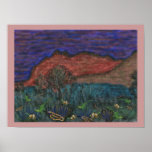 Animals in the Desert Posters