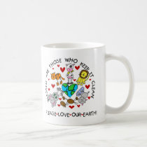 Animals Love Our Earth mugs