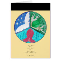 Animals Mandala Card