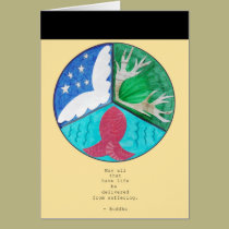 Animals Mandala Card