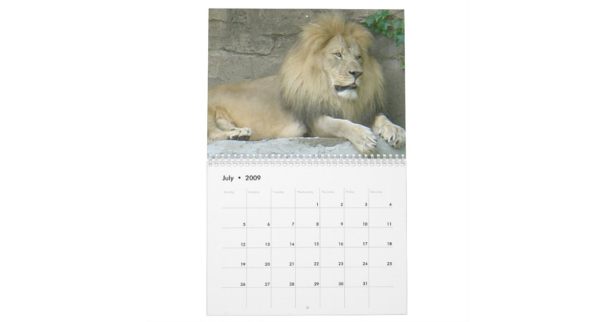 Zoo Calendar : Animals of brookfield zoo calendar zazzle Zoo Calendar : Animals of brookfield zoo calendar zazzle