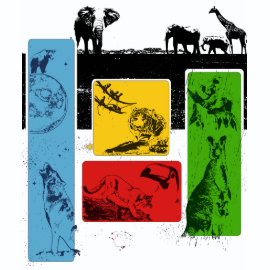Animals Of The Five Continents shirt