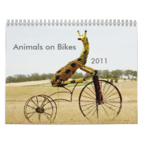 Animals on Bikes 2011 Ezy Rider Calendars