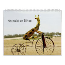 Animals on Bikes 2013 Calendar
