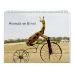 Animals on Bikes Calendar