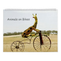 Animals on Bikes Calendar