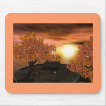 Animated Autumn Sunset mousepads by renee869hello Animated Autumn Sunset mousepads