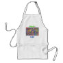 Animated Color, original abstract Apron