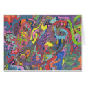 Animated Color, original abstract cards