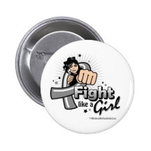 Animated Fight Like A Girl Brain Cancer Button