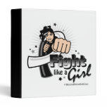 Animated Fight Like A Girl Carcinoid Cancer binders