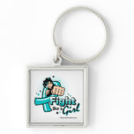 Animated Fight Like A Girl Interstitial Cystitis Key Chains