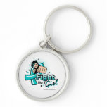 Animated Fight Like A Girl Interstitial Cystitis Keychains
