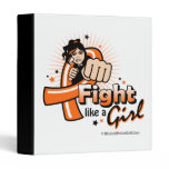 Animated Fight Like A Girl Kidney Cancer binders