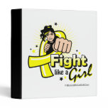 Animated Fight Like A Girl Sarcoma binders