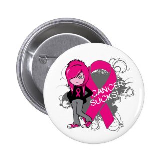 Animated Girl Breast Cancer Sucks Buttons