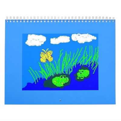 Animated Pictures Wall Calendar by karebear85