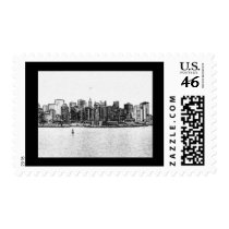 Animated Skyline postage