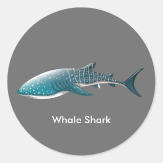 Whale Shark Stickers | Zazzle