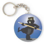 Animation Ninja Beaver Keychains