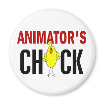 Animator’s Chick Refrigerator Magnets