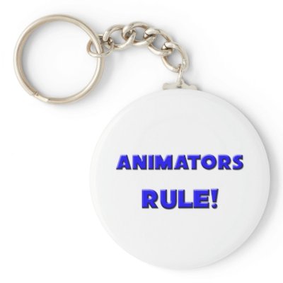Animators Rule! Keychain