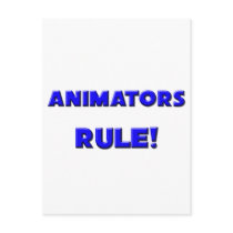 Animators Rule! Post Cards