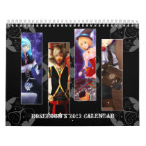 Anime 2012 wall calendars